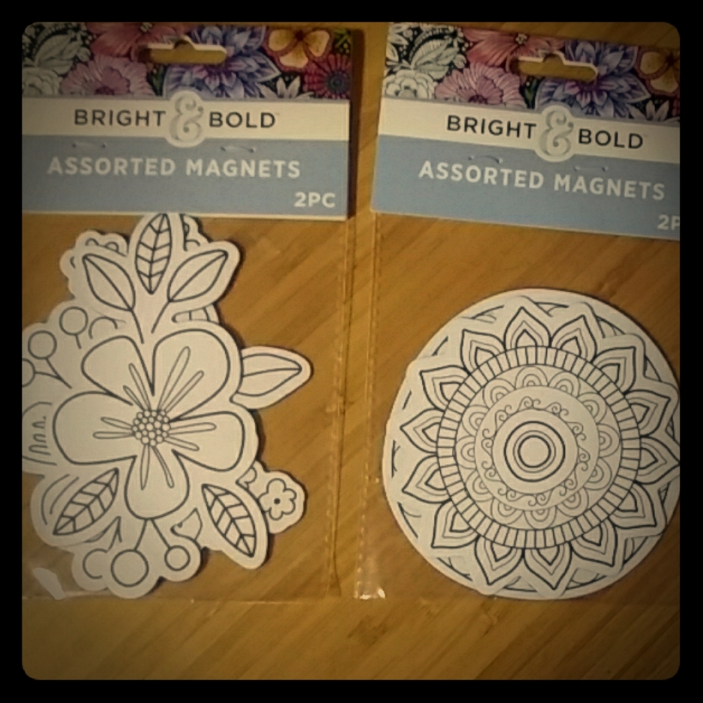2 Sets of 'You Color' Magnets